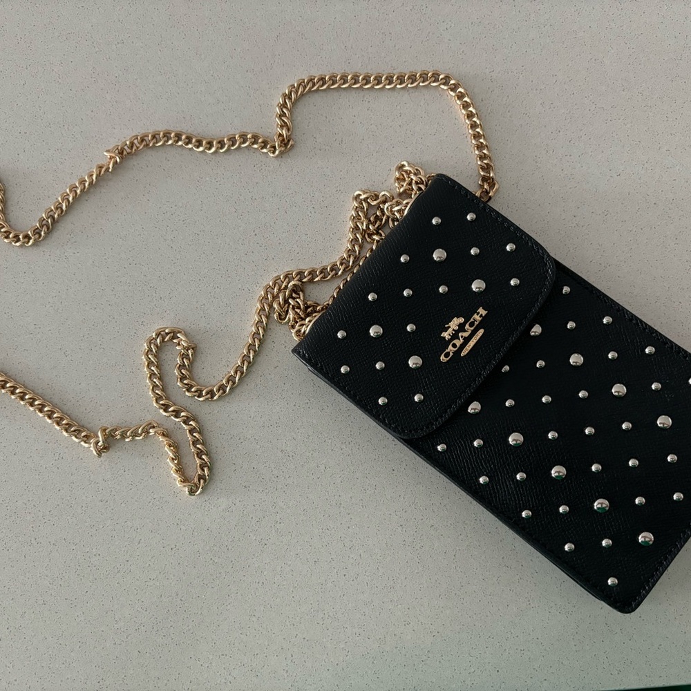 Crossbody Coach Stud purse